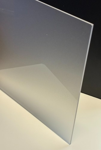 Clear frosted acrylic - clear,